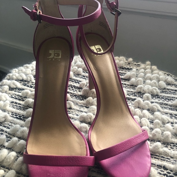 Pink open-toe heels - Picture 3 of 9